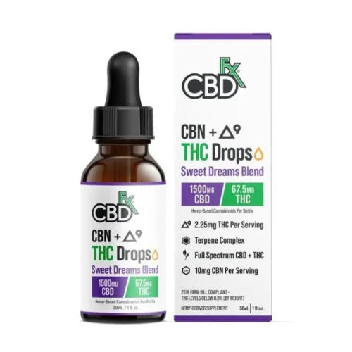 CBN + Delta-9 THC Drops Sweet Dreams Blend In Pakistan