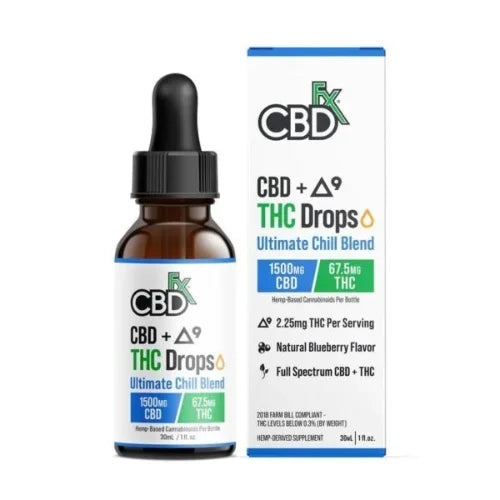 CBD + Delta-9 THC Drops Ultimate Chill Blend In Pakistan