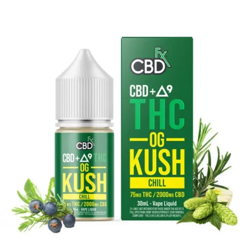 CBD + Delta-9 THC Vape Juice OG Kush In Lahore