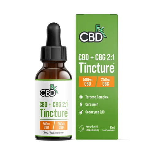 CBD + CBG Oil Wellness Tincture 1000-6000mg In Pakistan
